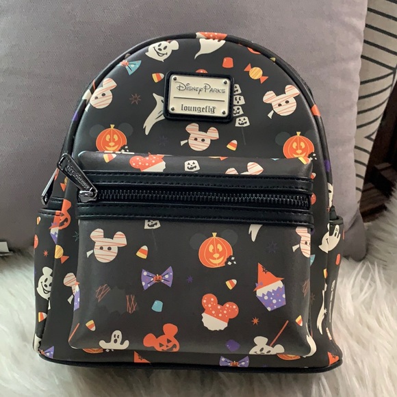 Disney Handbags - Disney Mickey Icon Halloween Loungefly Backpack